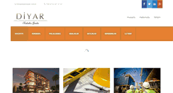 Desktop Screenshot of diyarinsaat.com.tr